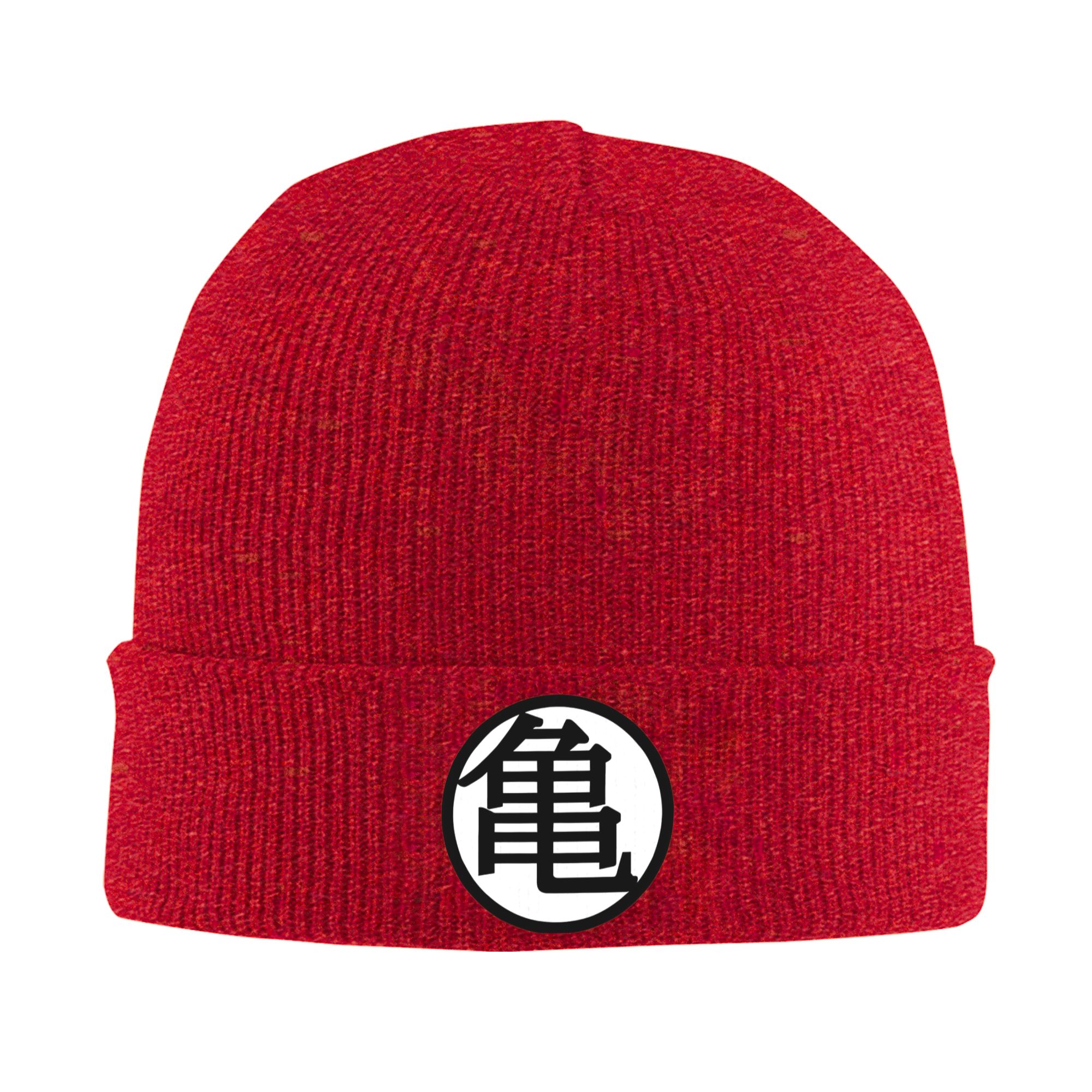 Beanie Cuffed Knit - d-Dragon-Ball-l DragonBallz dbz Rib Knit Cuffed