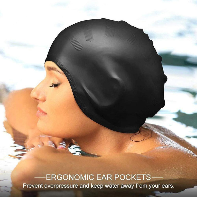 Adults Swimming Caps Men Women - Swim Hat Silicone review and price
