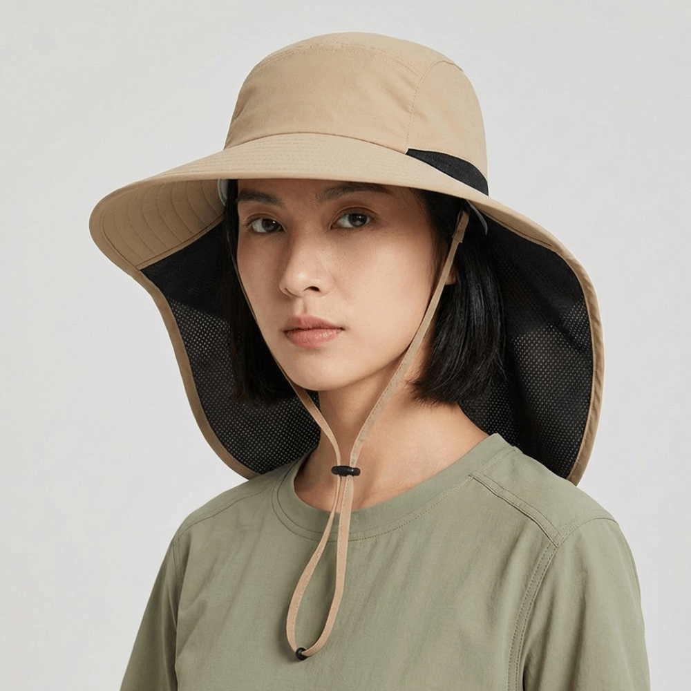 Fashion Wide Brim Outdoor Sun  - Bucket Hat Cotton review and price