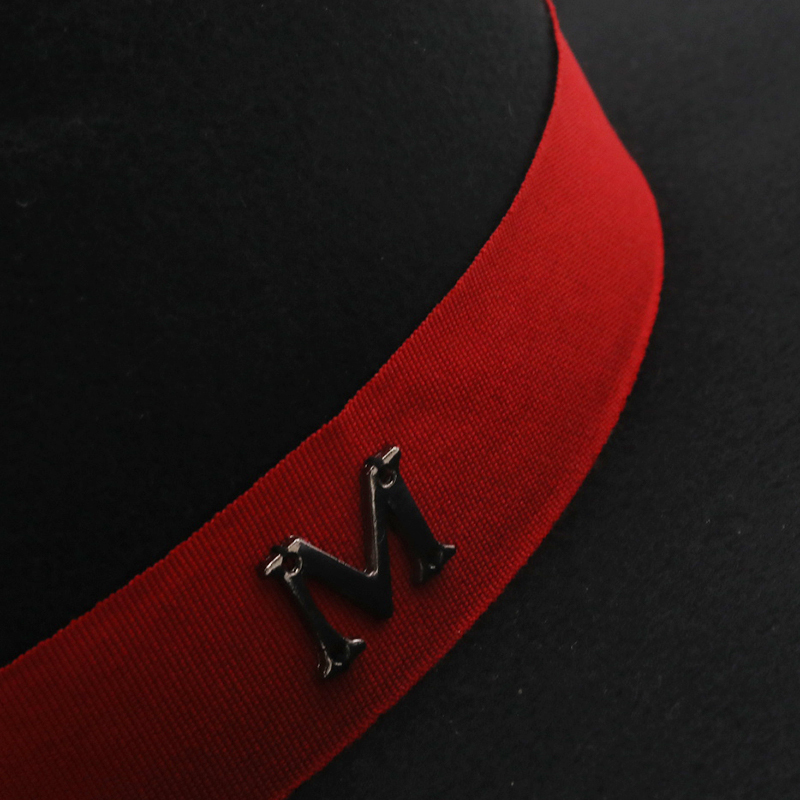 New Outer Black Inner red Wool - Fedora Hat Wool review and price