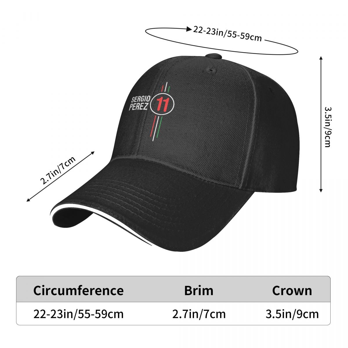 Sergio Perez F1 Car Racing Was - Golf Cap Dad review and price
