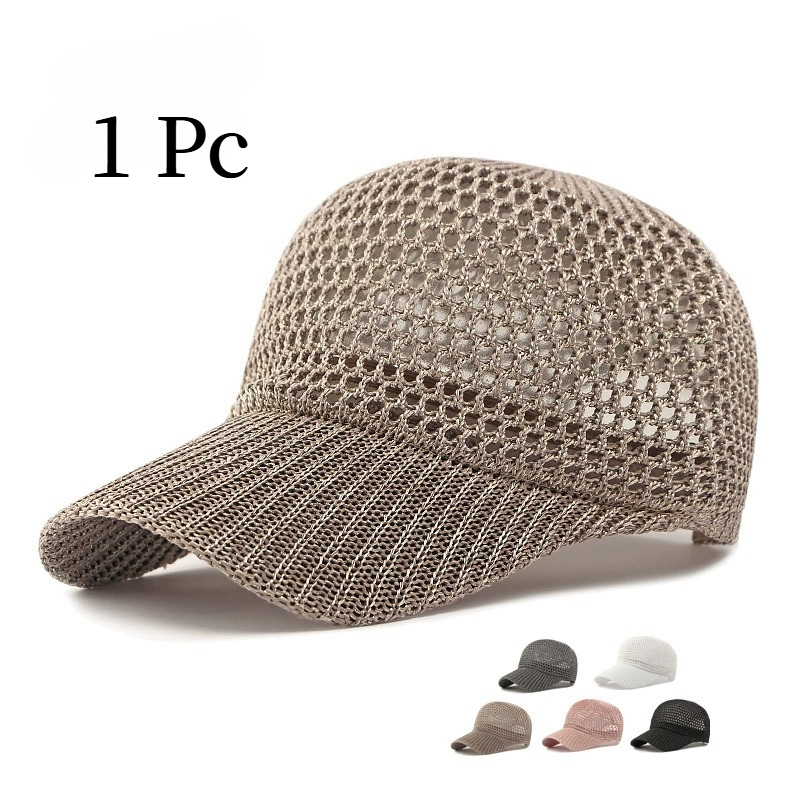 Men Women's Breathable Mesh Ba - Baseball Cap Structured review and price