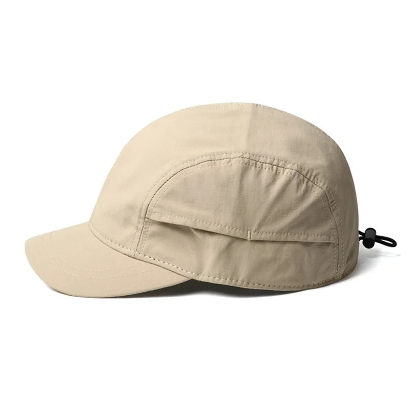 Short-brimmed Solid Color Base - Baseball Cap Structured review and price