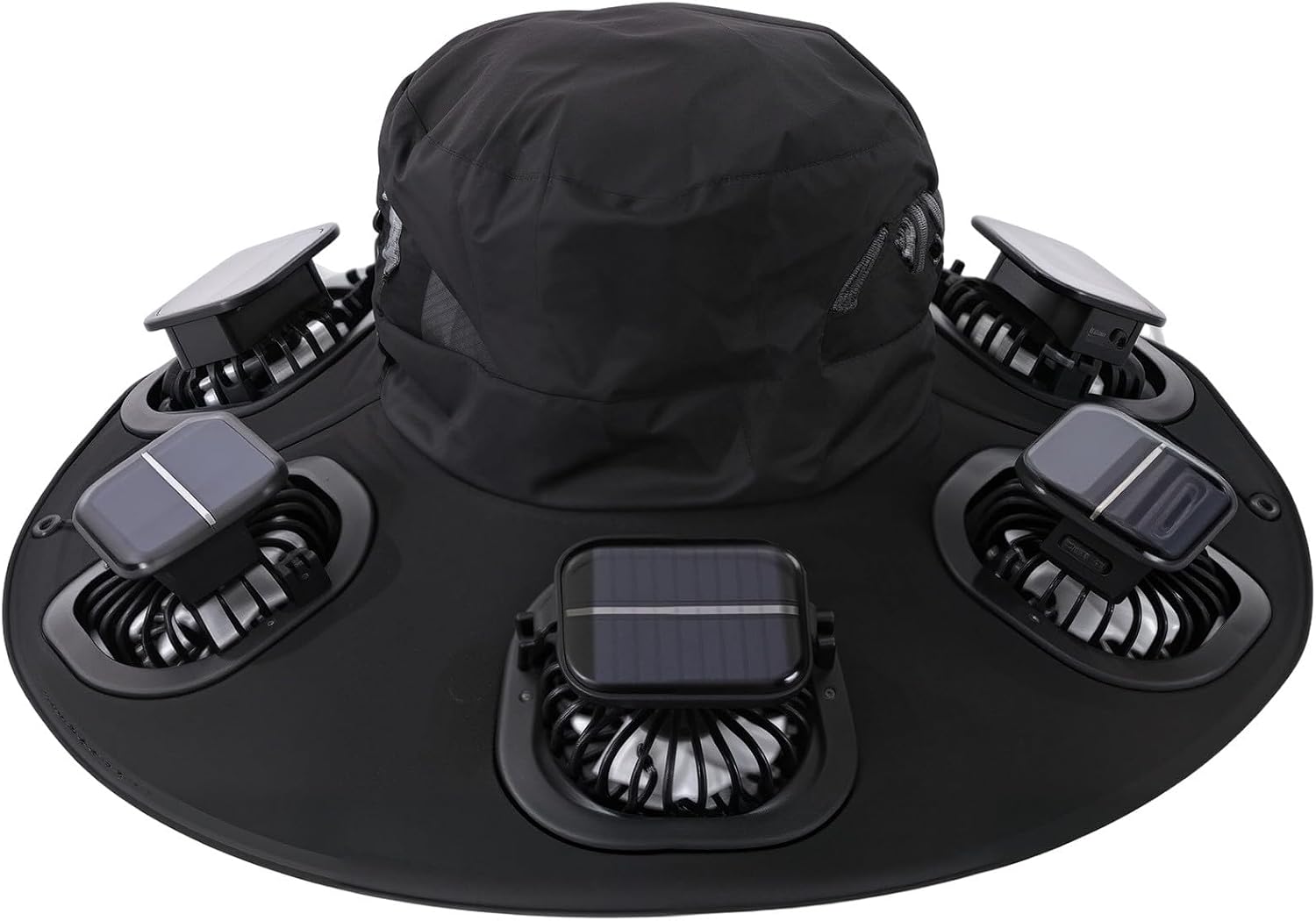 Hot 6 Fans Solar Fan Hat Breat - Visor Sun Hat review and price