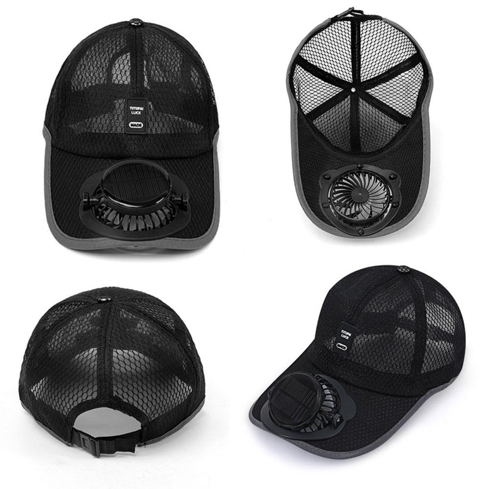 Mesh Baseball Hat With Solar P - Golf Cap Dad review and price