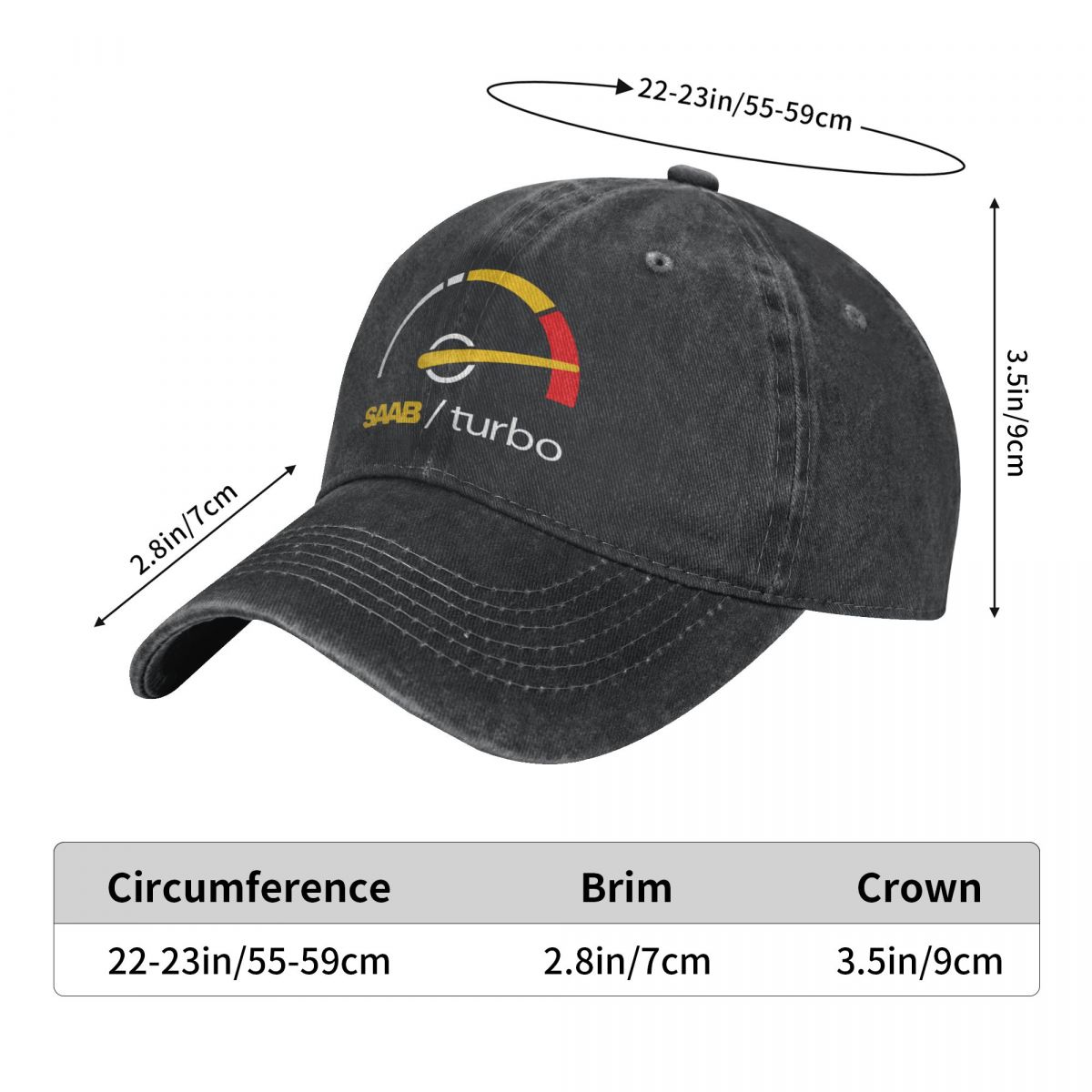 Washed Men's Baseball Cap Turb - Golf Cap Dad review and price