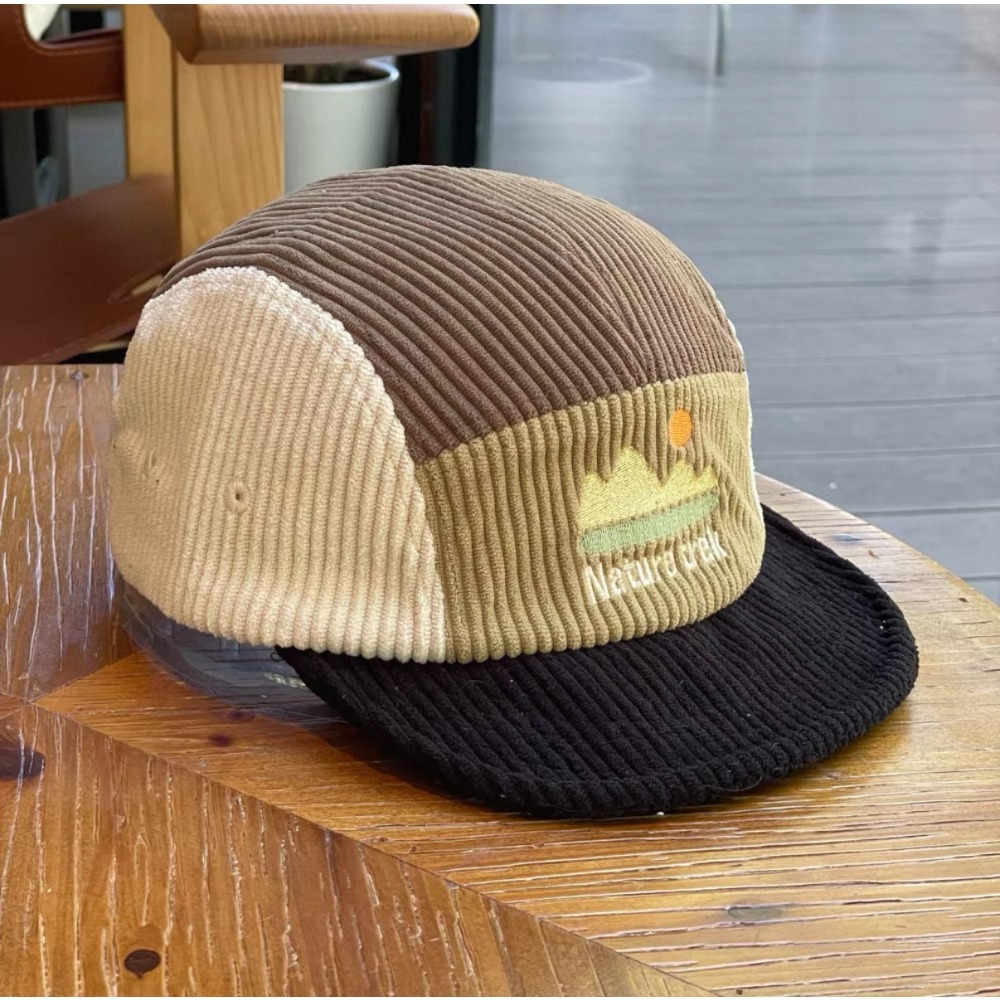 5 Panel Short Brim Cap for Men - Corduroy Cap 5 Panel review and price