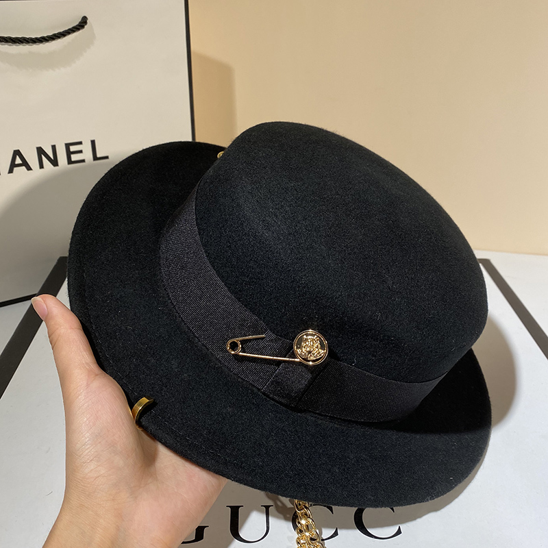 USPOP New Winter Hats Women Bl - Fedora Hat Wool review and price