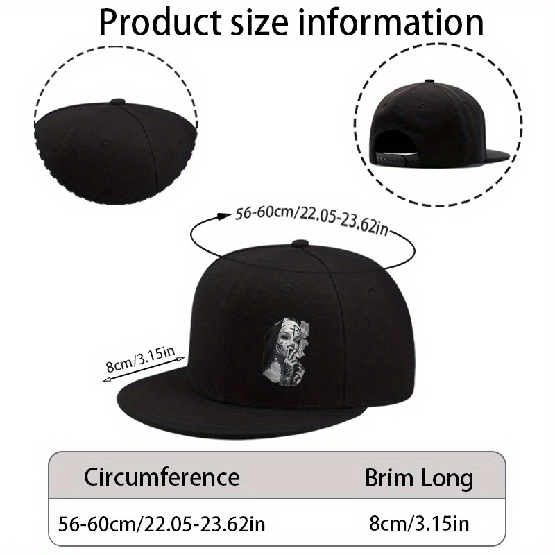 Fashion Flat Brim Baseball Cap - Snapback Hat Flat review and price