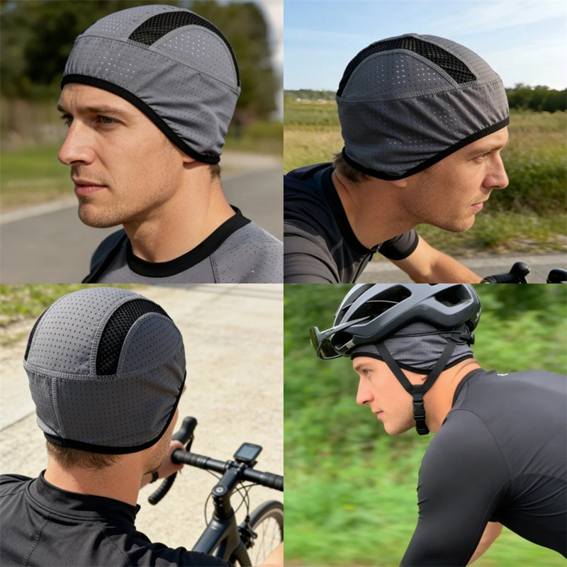 Summer Breathable Mesh Quick D - Skull Cap Helmet Liner review and price