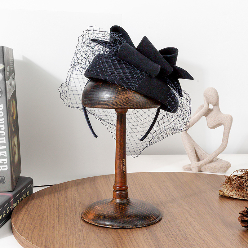French Black Beret Fascinator  - Beret French Wool review and price