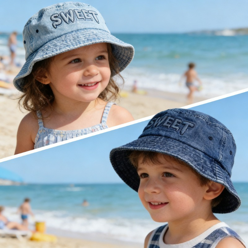 Japanese Retro Kids Bucket Hat - Bucket Hat Cotton review and price