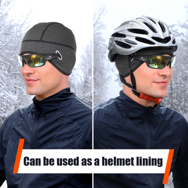 Winter Cycling Warm Cap MTB He - Skull Cap Helmet Liner review and price