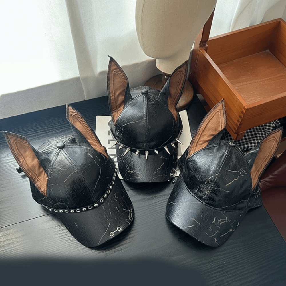Fashion Punk Doberman Dog Ears - Baseball Cap Structured review and price