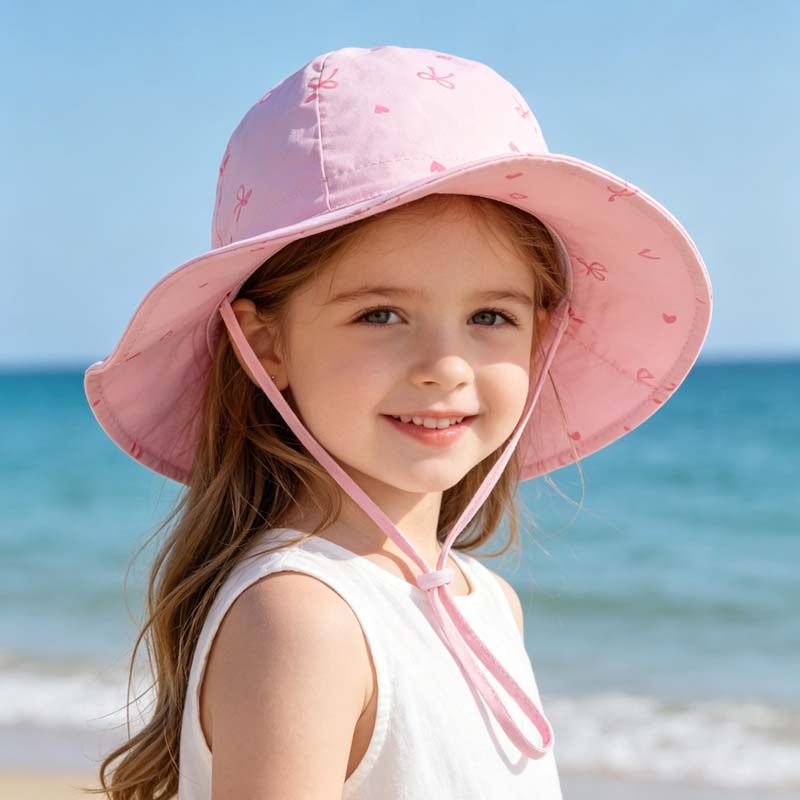 2026 Kids Girl Hats Summer Pri - Bucket Hat Cotton review and price