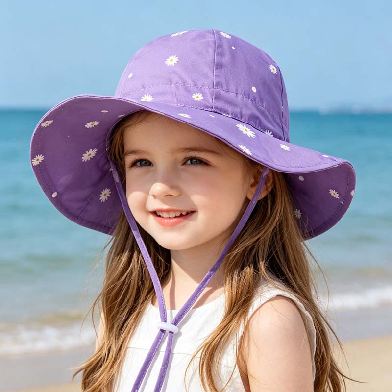 2026 Kids Girl Hats Summer Pri - Bucket Hat Cotton review and price