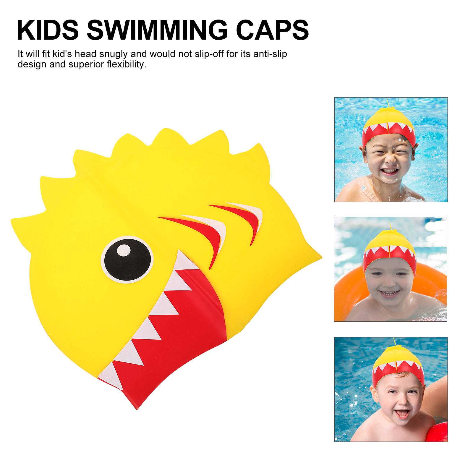 Kids Silicone Swim Caps Waterp - Swim Hat Silicone review and price