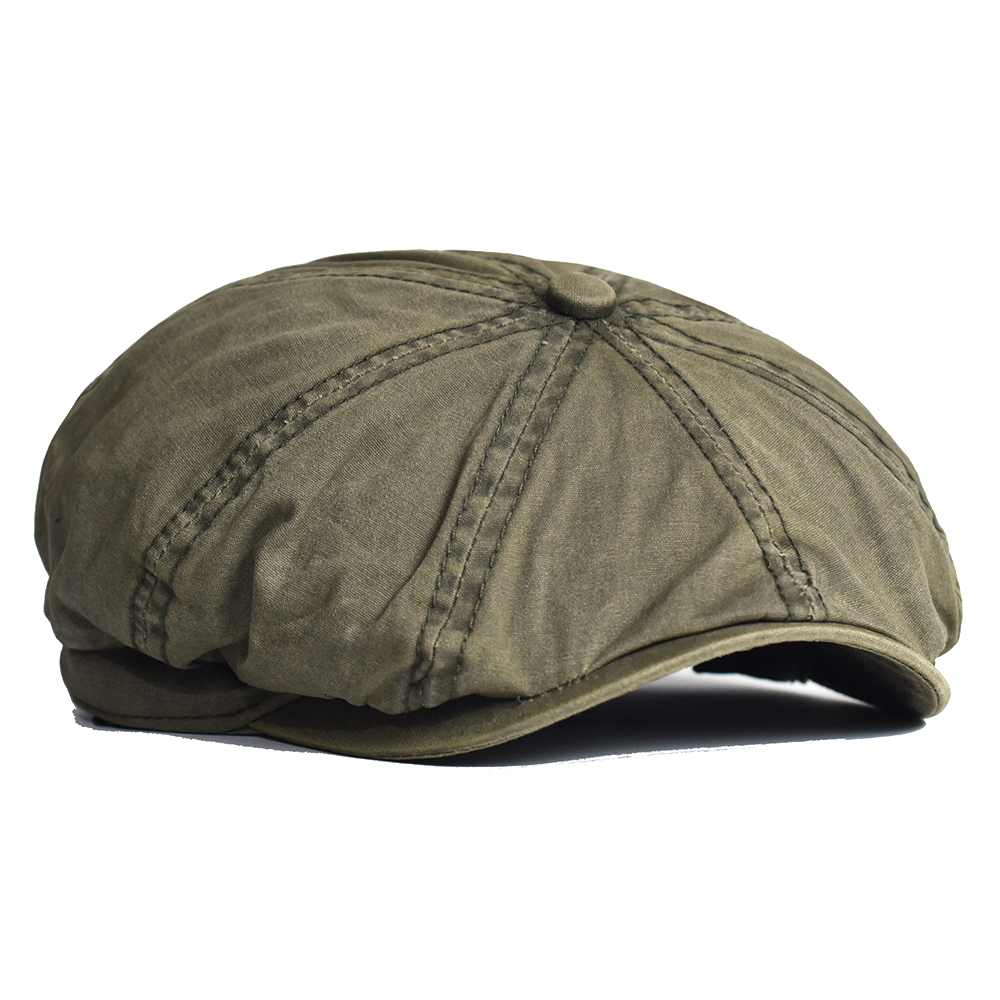 Washed Cotton Newsboy Cap Peak - Newsboy Cap Ivy review and price